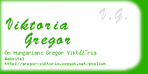 viktoria gregor business card